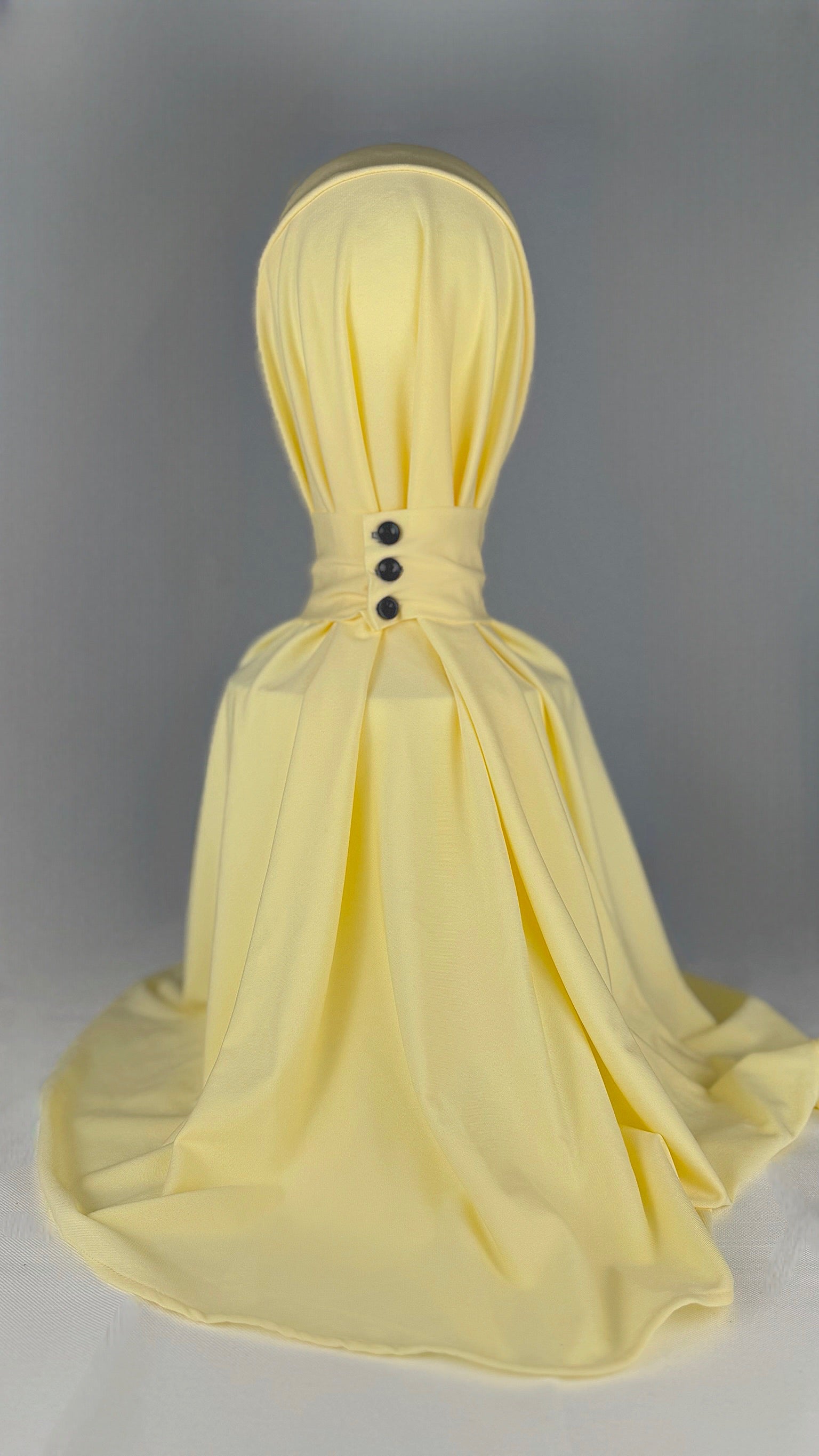 Hijab Instantané – Jersey Premium Yellow