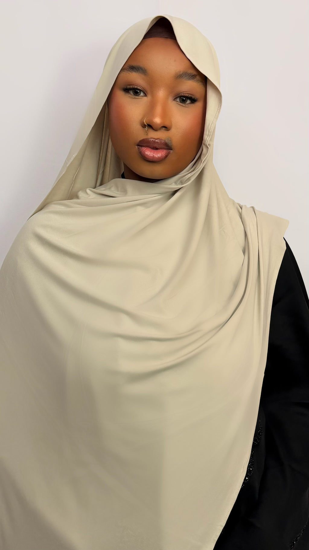 Hijab Jersey Respirant – CREAM