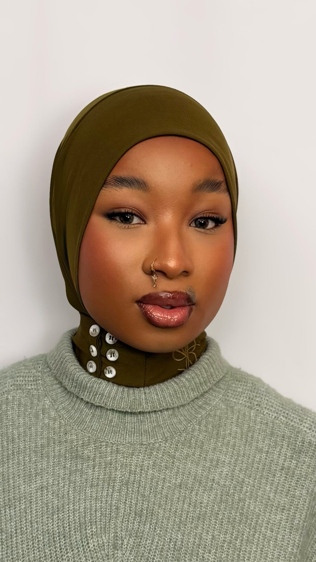 Hijab Instantané  Signature – ARMY GREEN
