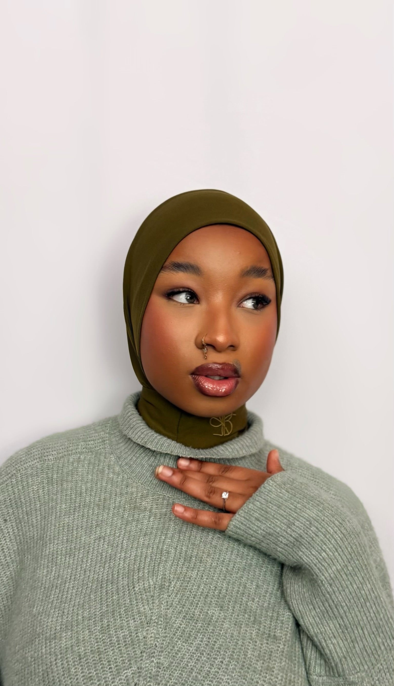 Hijab Instantané – ARMY GREEN