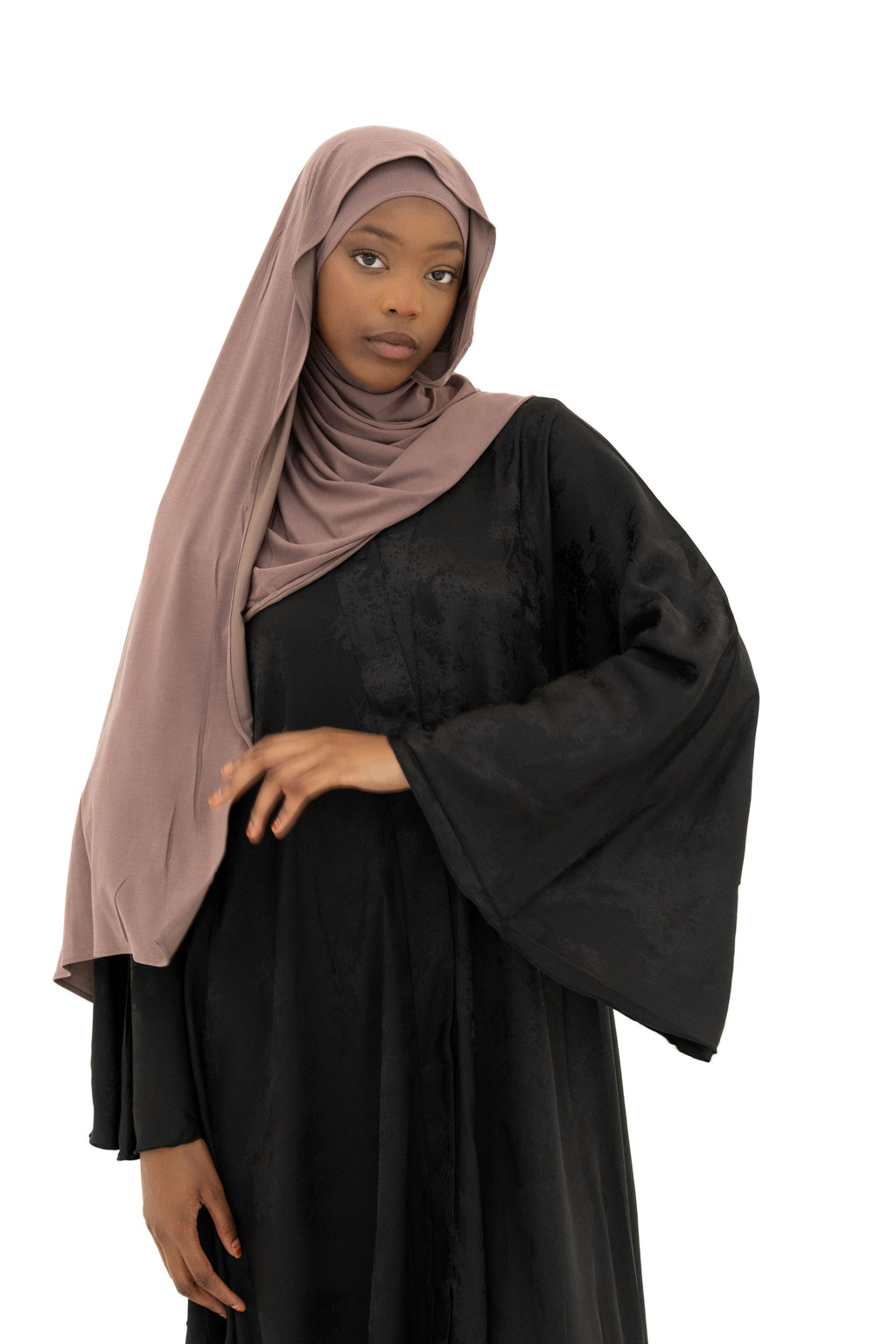 Hijab Jersey Respirant – NUDE ROSE