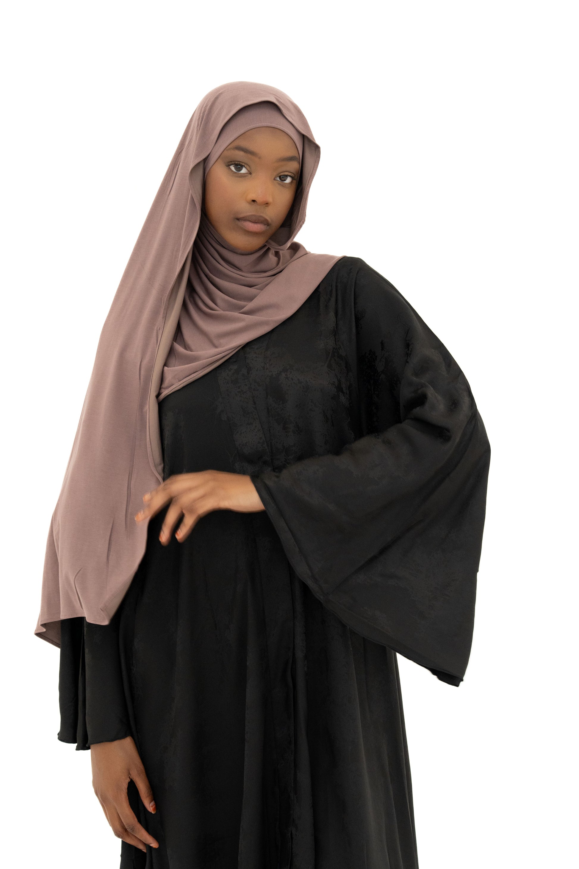 Hijab Jersey Respirant – NUDE ROSE