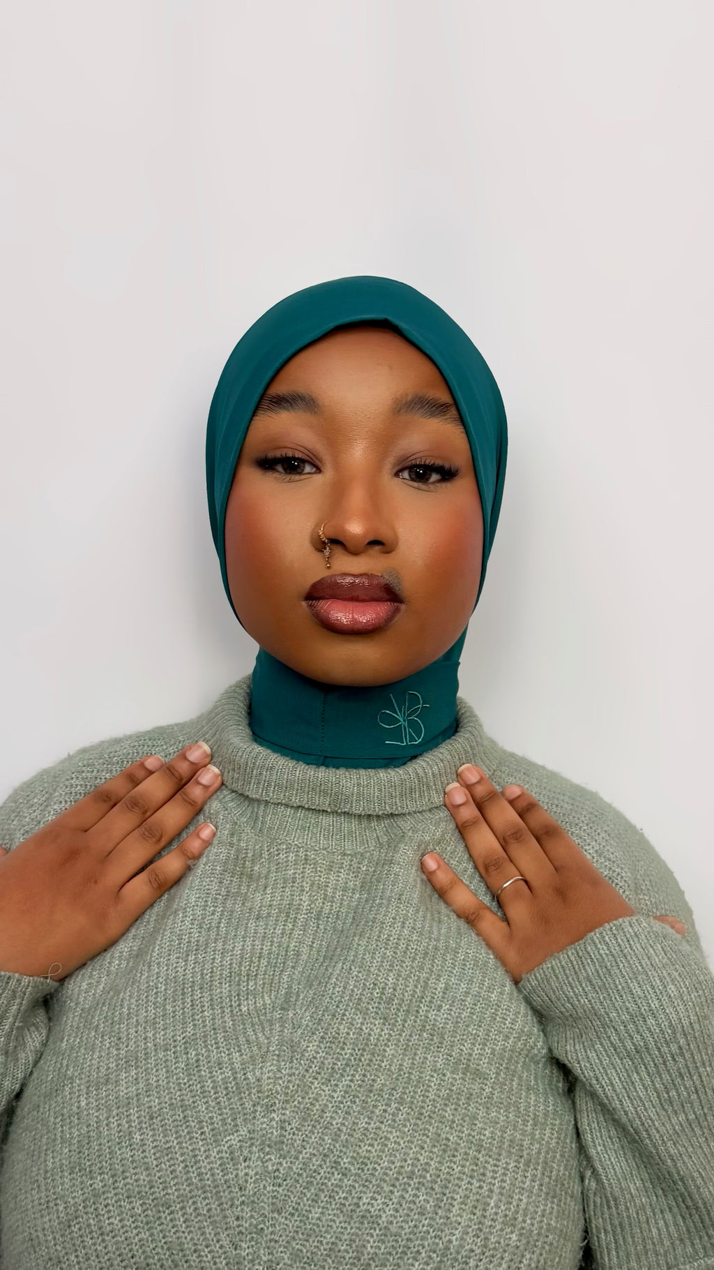 Hijab Instantané – EMERAUDE