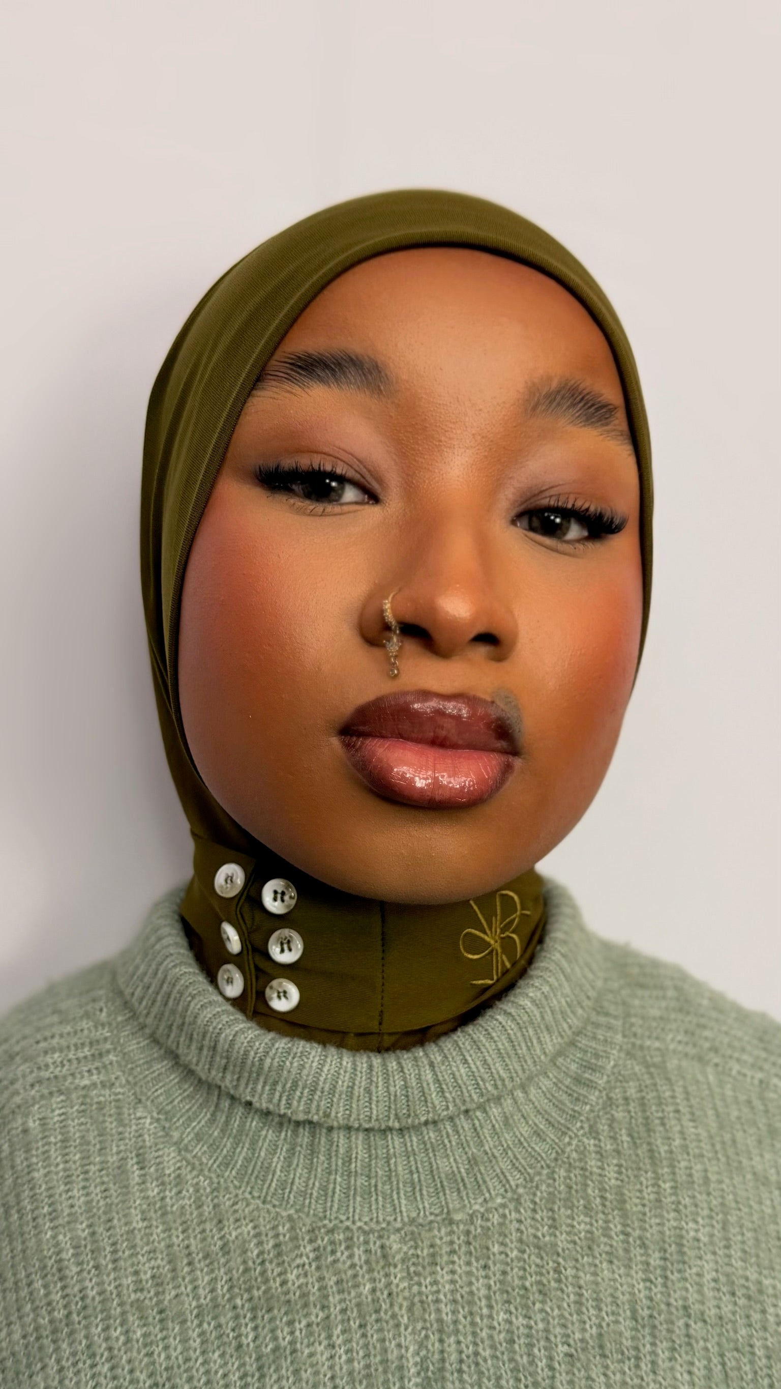 Hijab Instantané  Signature – ARMY GREEN
