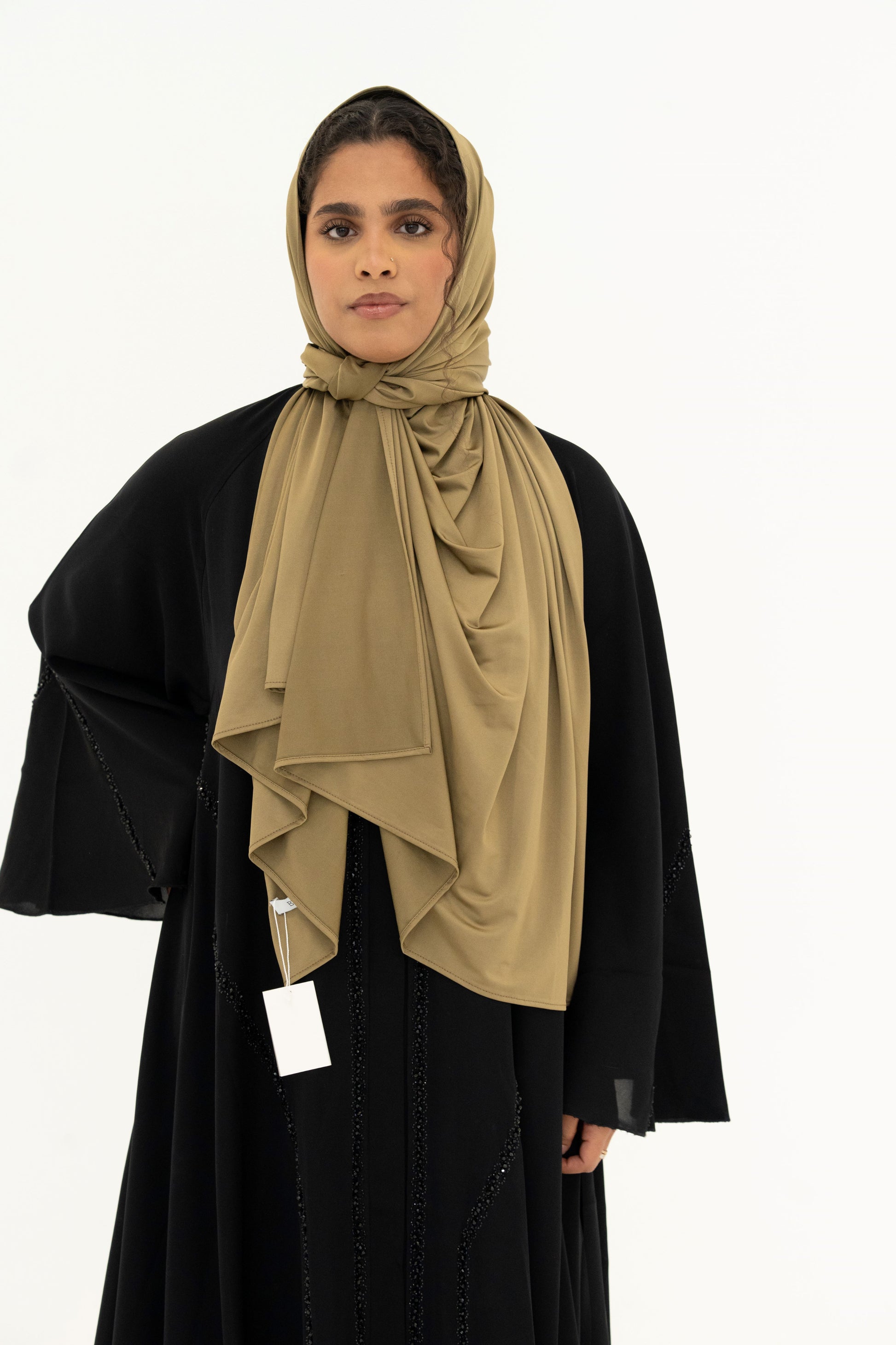 Hijab Jersey Satiné – ARMY GREEN