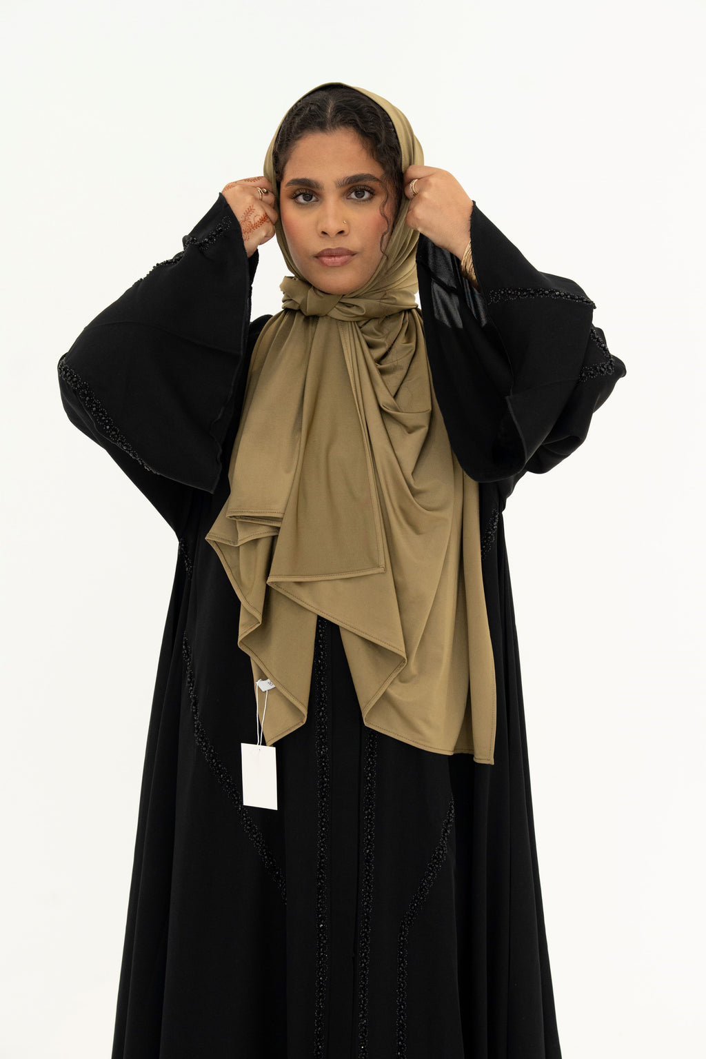 Hijab Jersey Satiné – ARMY GREEN